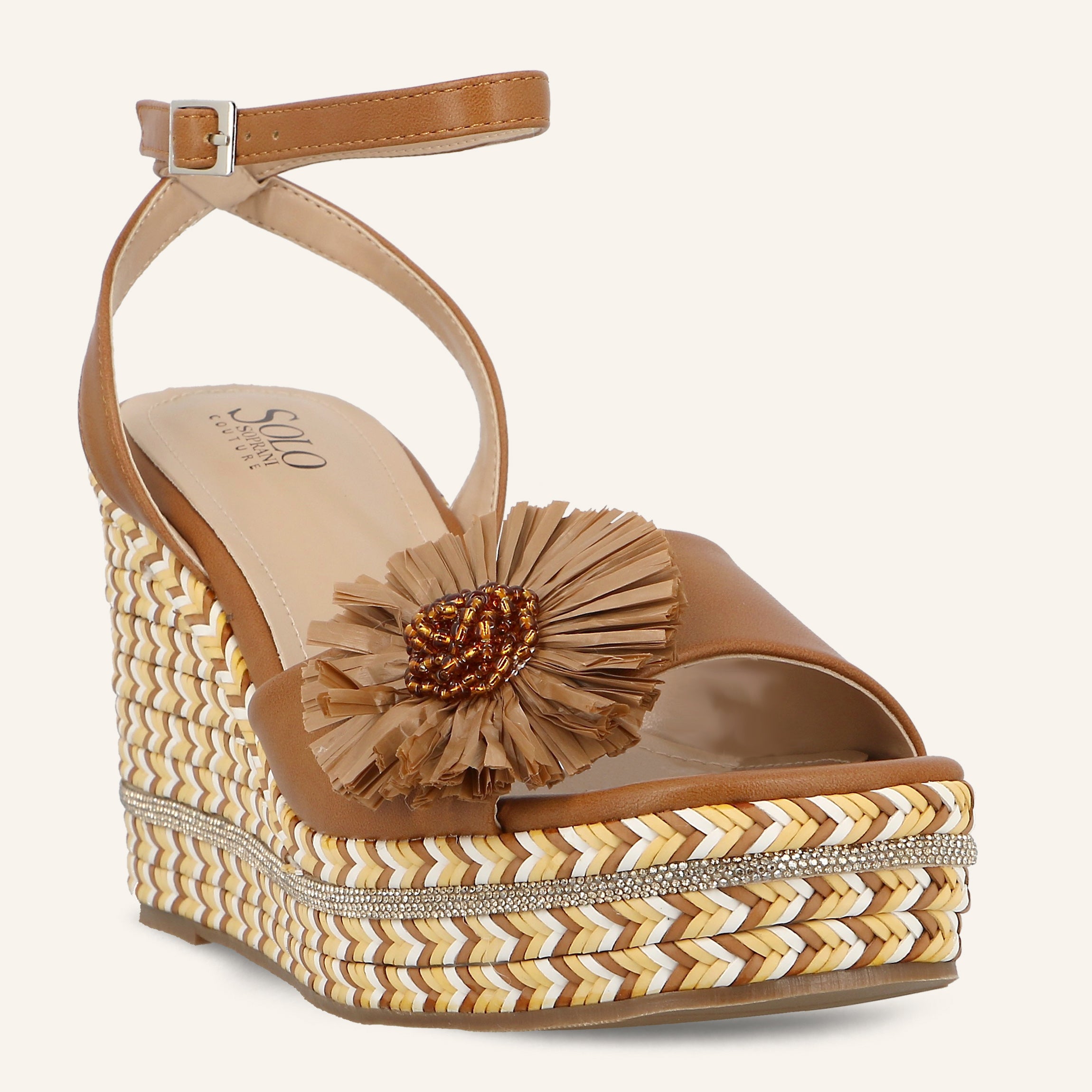 MORELIA NBK PATCH FLOWER CHOCOLATE - SANDALO DONNA