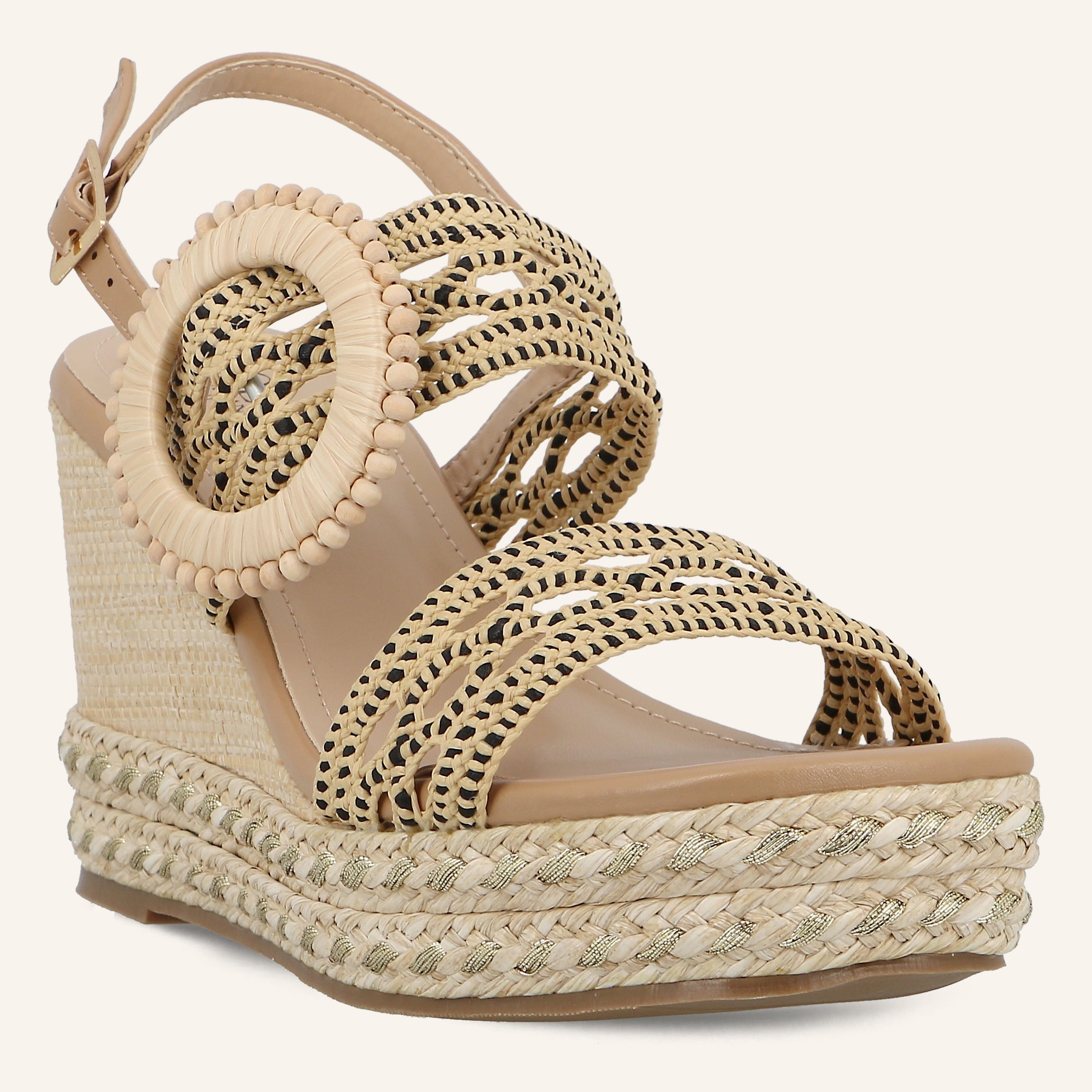 SANTIAGO RAFIA PAPYRUS - SANDALO DONNA