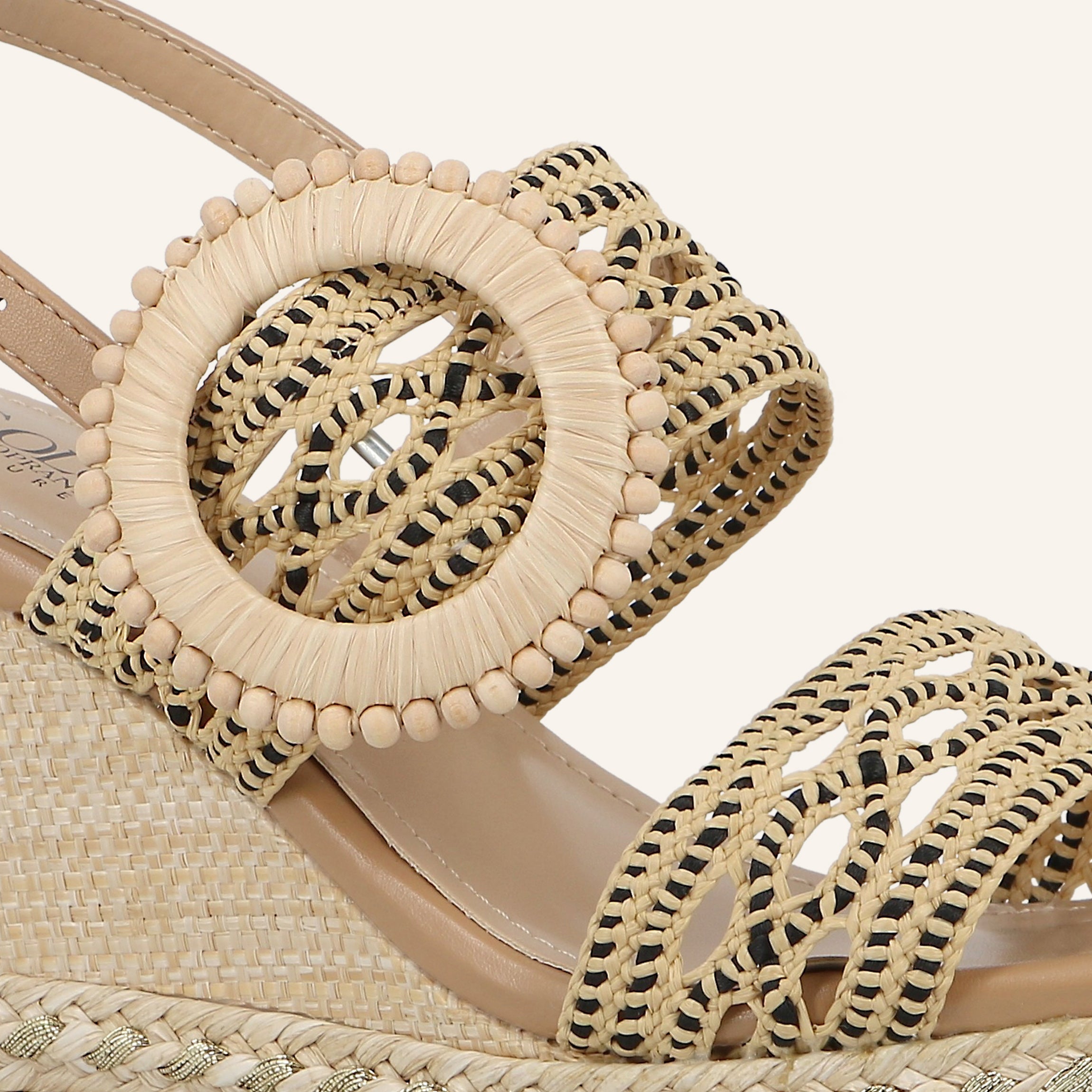 SANTIAGO RAFIA PAPYRUS - SANDALO DONNA