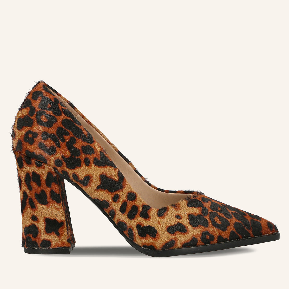 Décolleté Texas Animalier con Tacco Largo | Solo Soprani