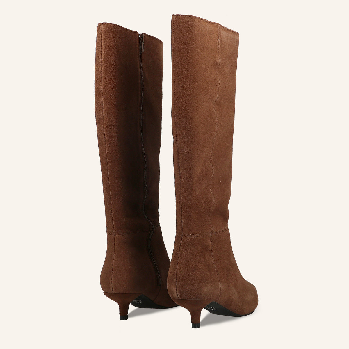 Stivale Isabel in Suede Marrone | Solo Soprani