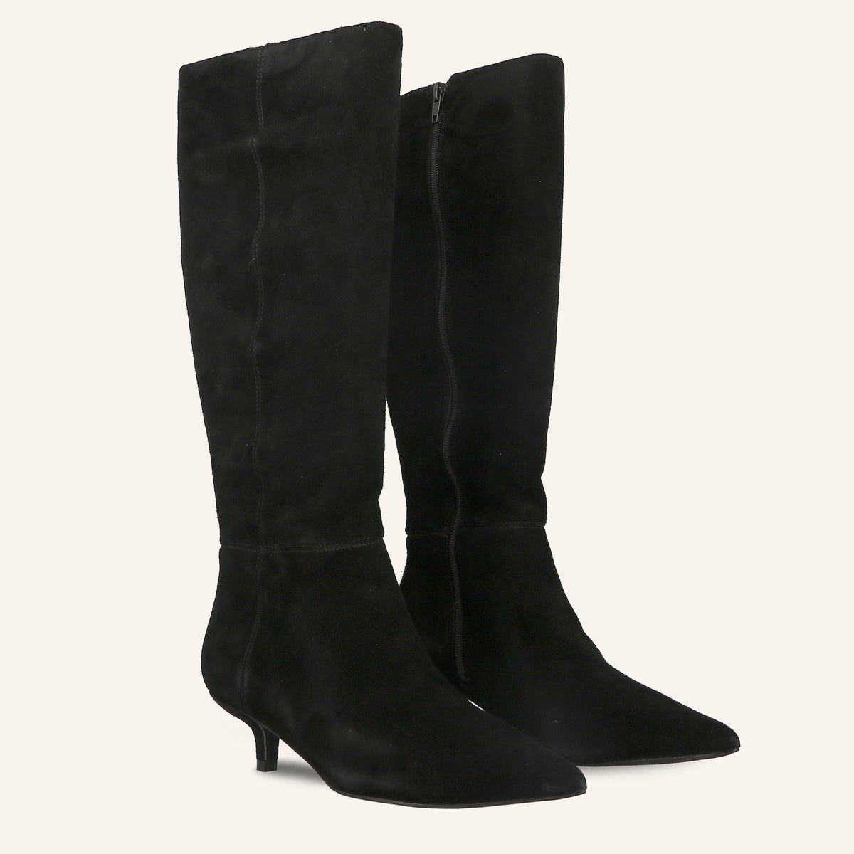 Stivale Isabel in Suede Black | Solo Soprani