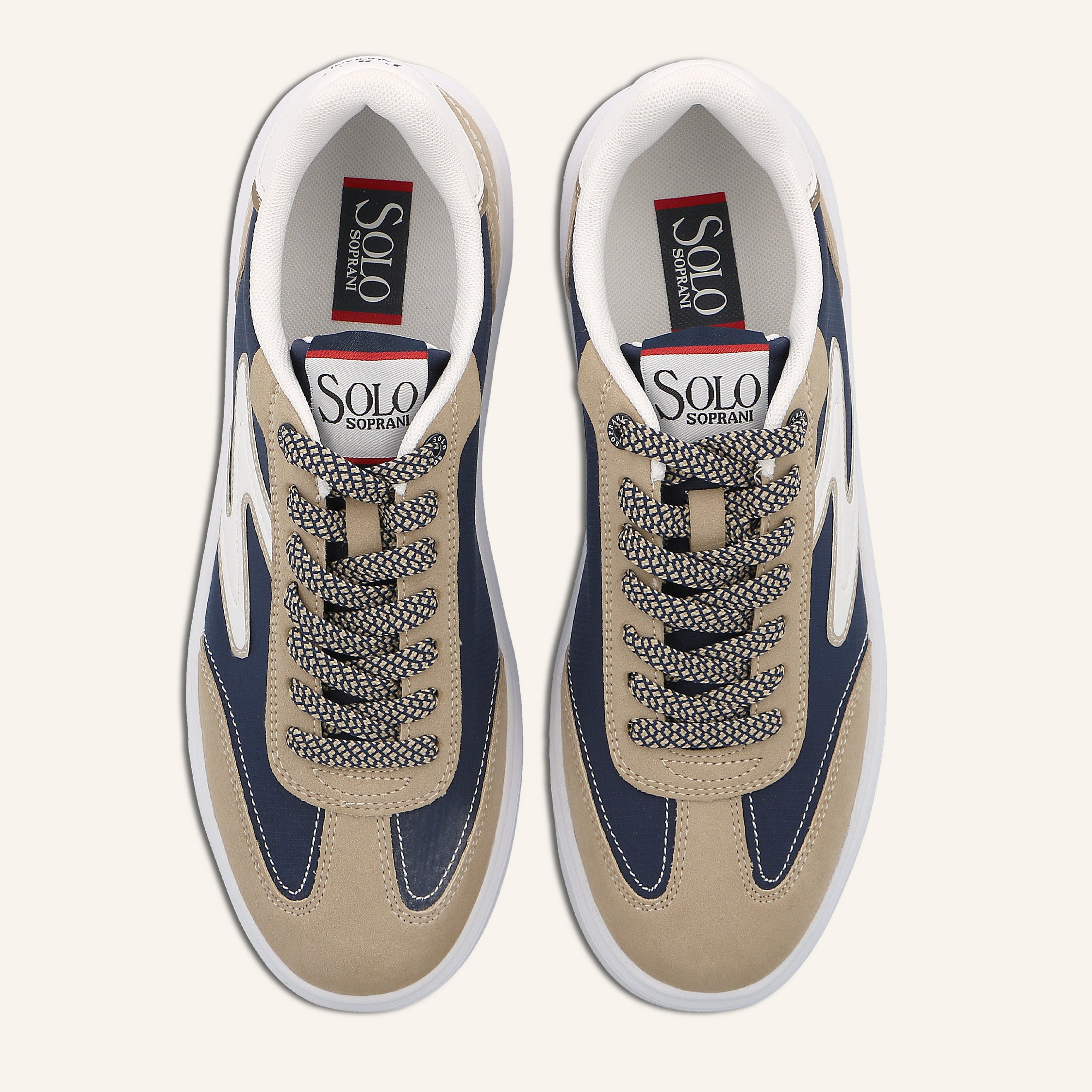 KAMAEL BEIGE - SNEAKERS UOMO