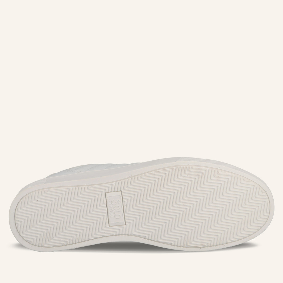 Sneakers Cupsole Laser in Pelle Bianca | Solo Soprani