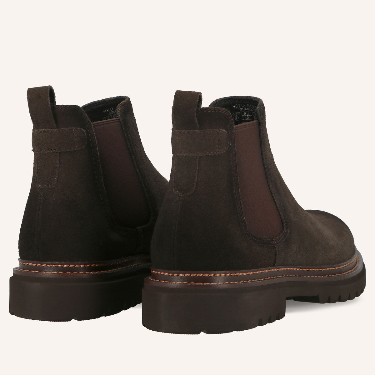 Stivaletto Chelsea Will in Suede Marrone Scuro | Solo Soprani