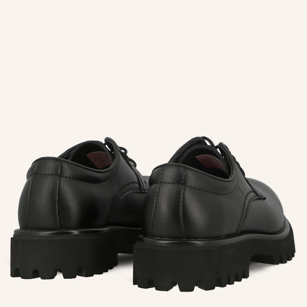 Derby Sonny in Pelle Black | Solo Soprani