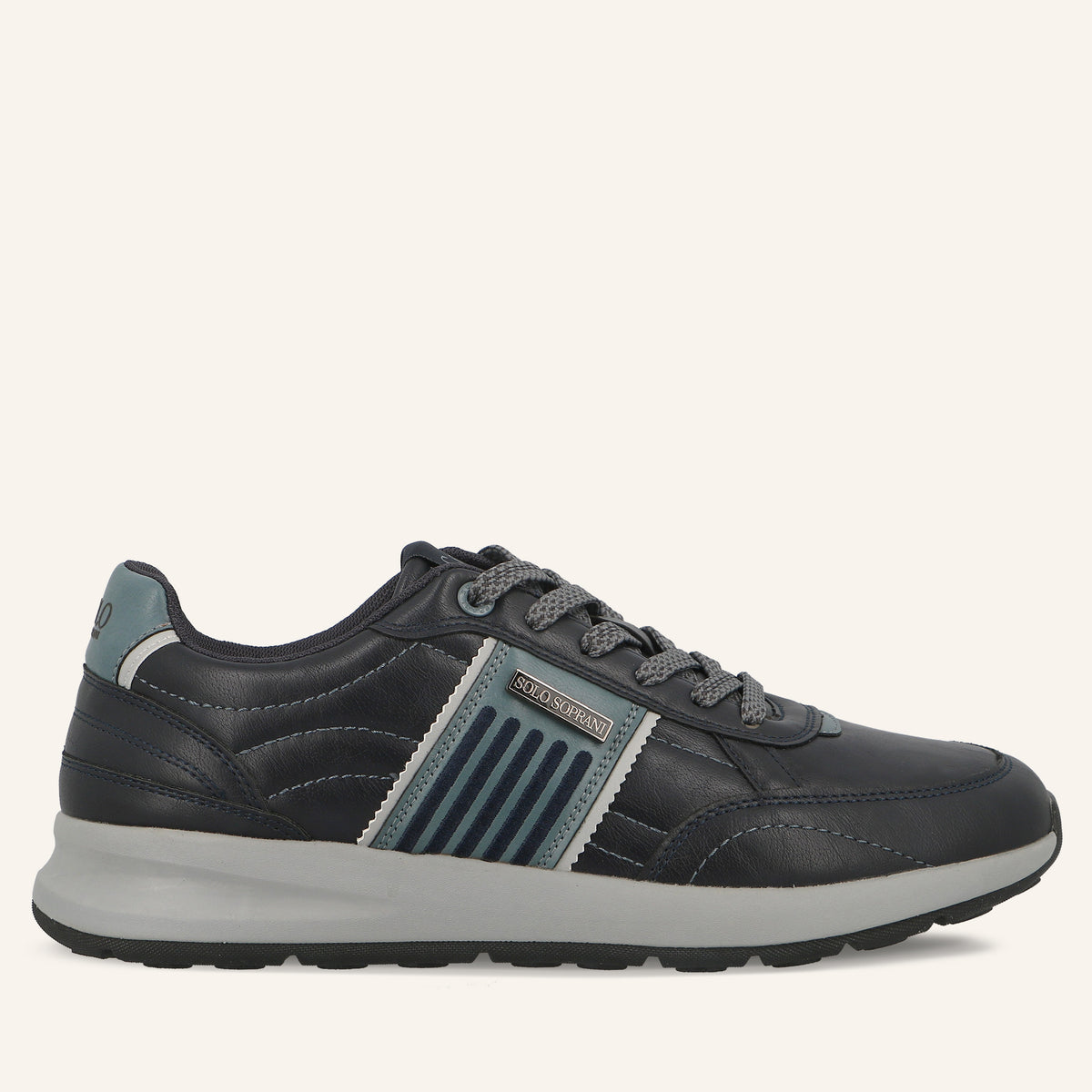 Sneaker Running Twister Blu Navy con Banda a Righe | Solo Soprani