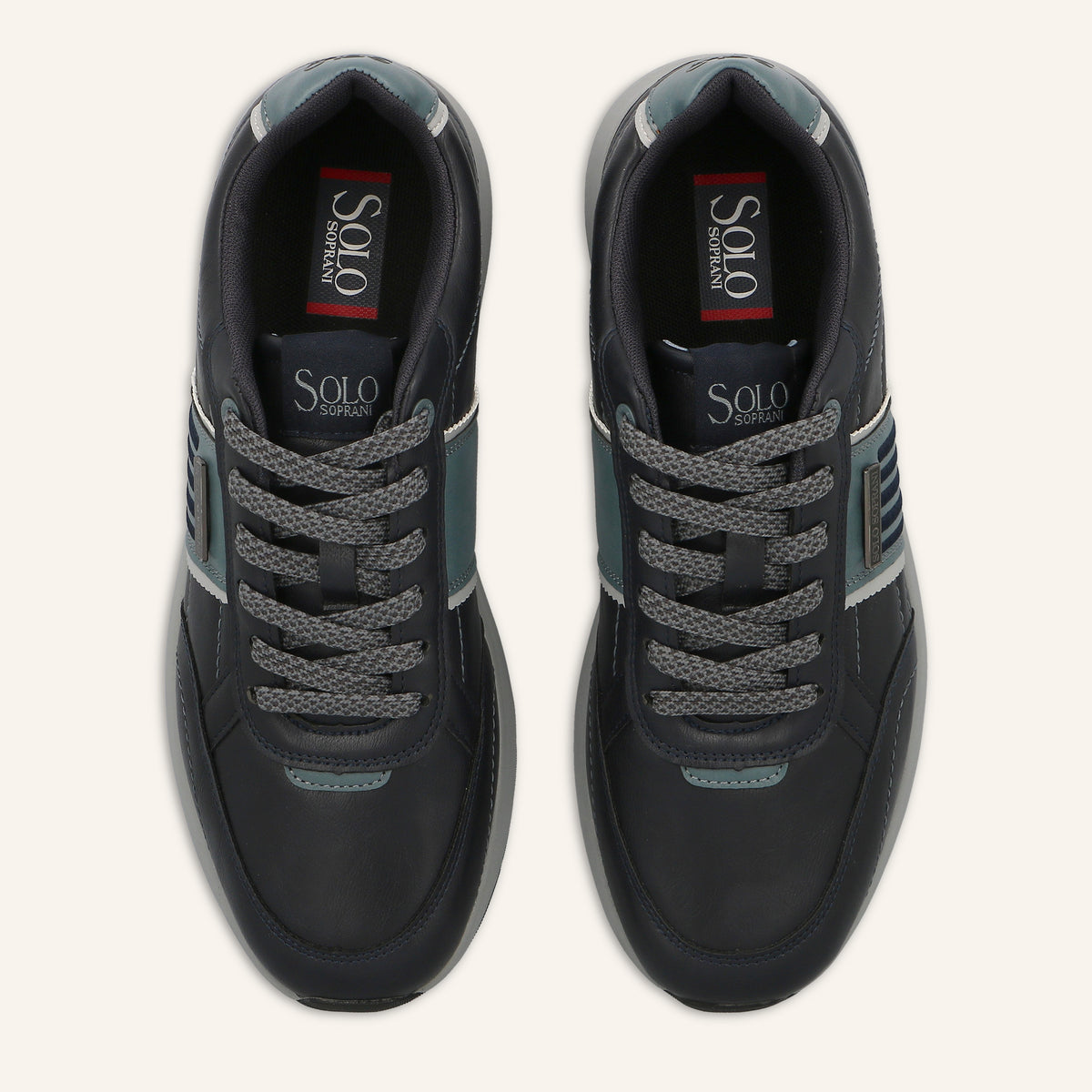 Sneaker Running Twister Blu Navy con Banda a Righe | Solo Soprani