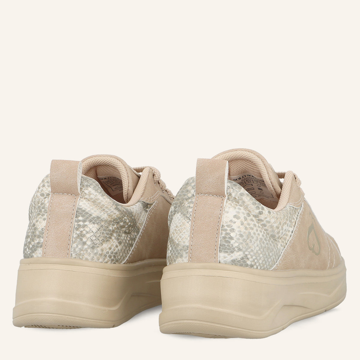Sneakers Jimmy Lamb con Dettaglio Pitonato | Solo Soprani