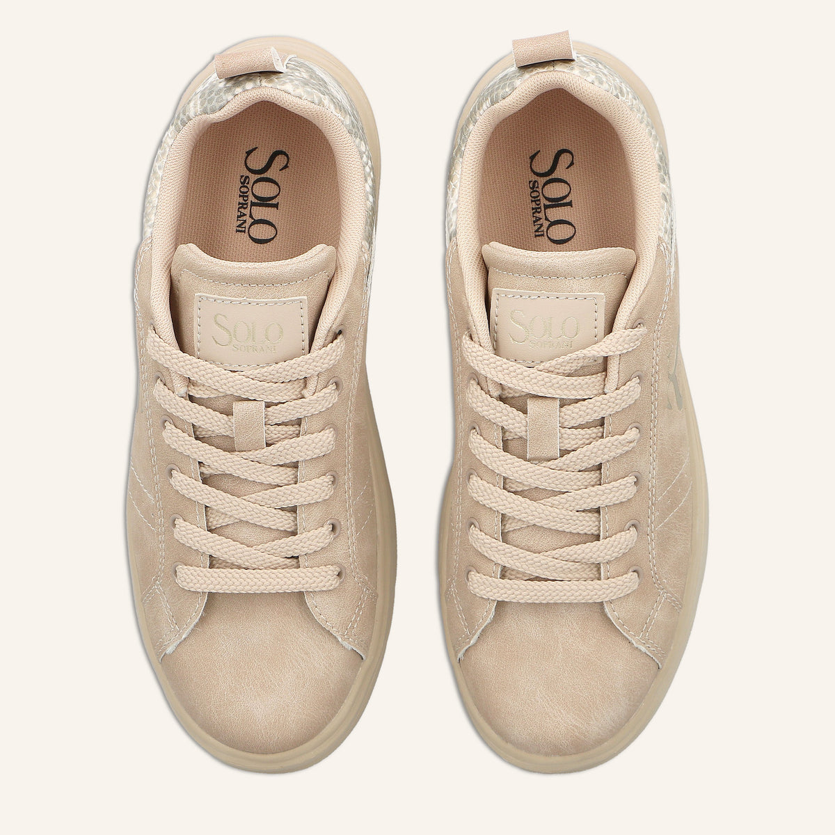 Sneakers Jimmy Lamb con Dettaglio Pitonato | Solo Soprani