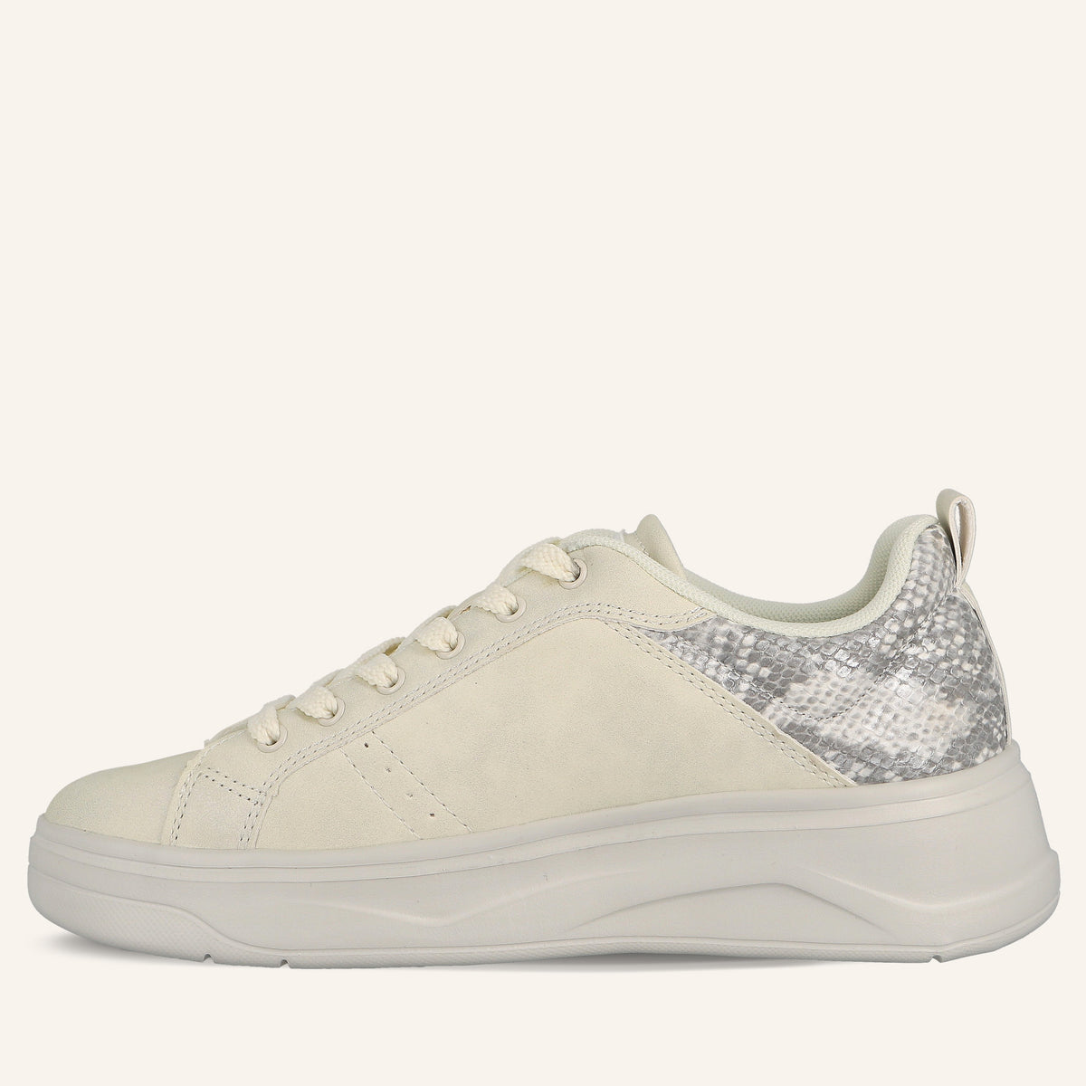 Sneakers Jimmy White con Dettaglio Pitonato | Solo Soprani